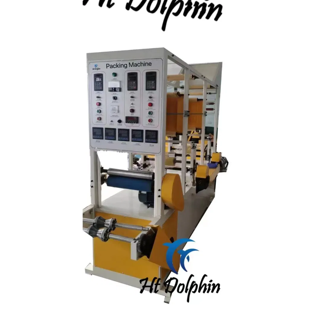 Htdolphin Auto PE Bag Making Machine 300/400/500 Brown Film, Print Machine