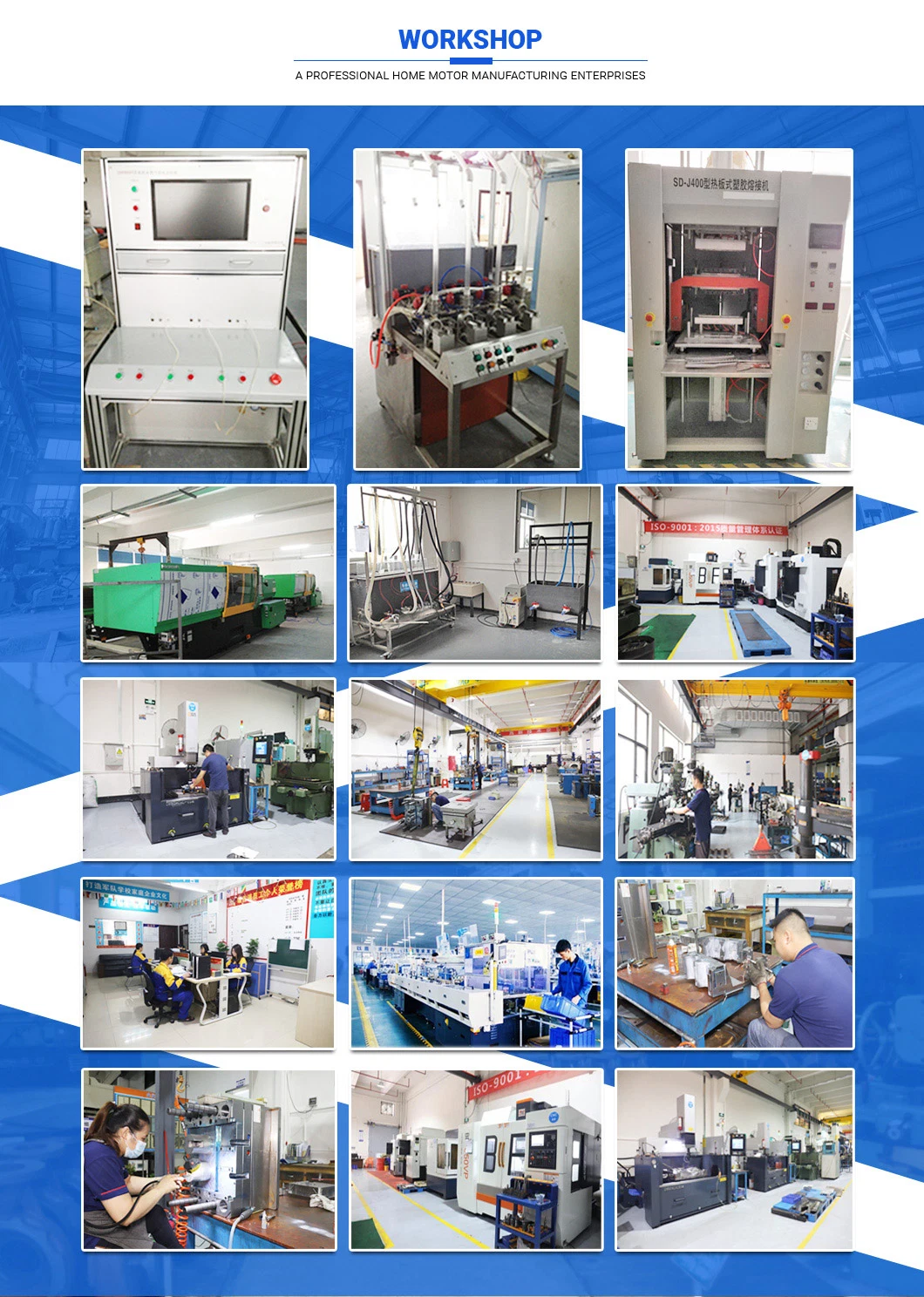 Flow Production Line Modern Blast Furnace Plastic Air Conditioner Welding Machine Auto Parts