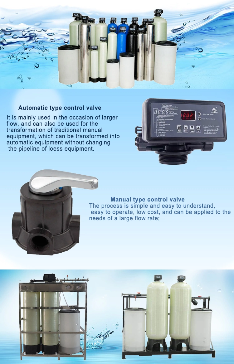 6tph Industrial Water Softener System Machine Water Filter Equipment