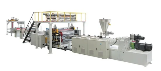 SPC-Bodenbelag-Produktionslinie Extrusionsmaschine SPC-Bodenbelag-Herstellungsmaschine